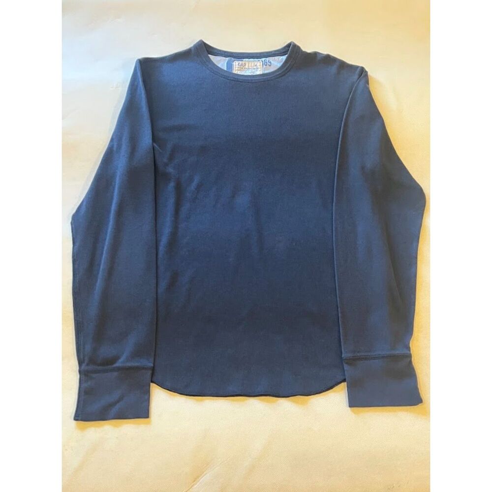 2000's Gap Navy Blue Long Sleeve Shirt Size M